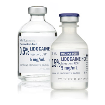 Lidocaine Hospira Recall