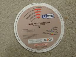 ASPCA chocolate wheel